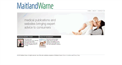 Desktop Screenshot of maitlandwarne.com